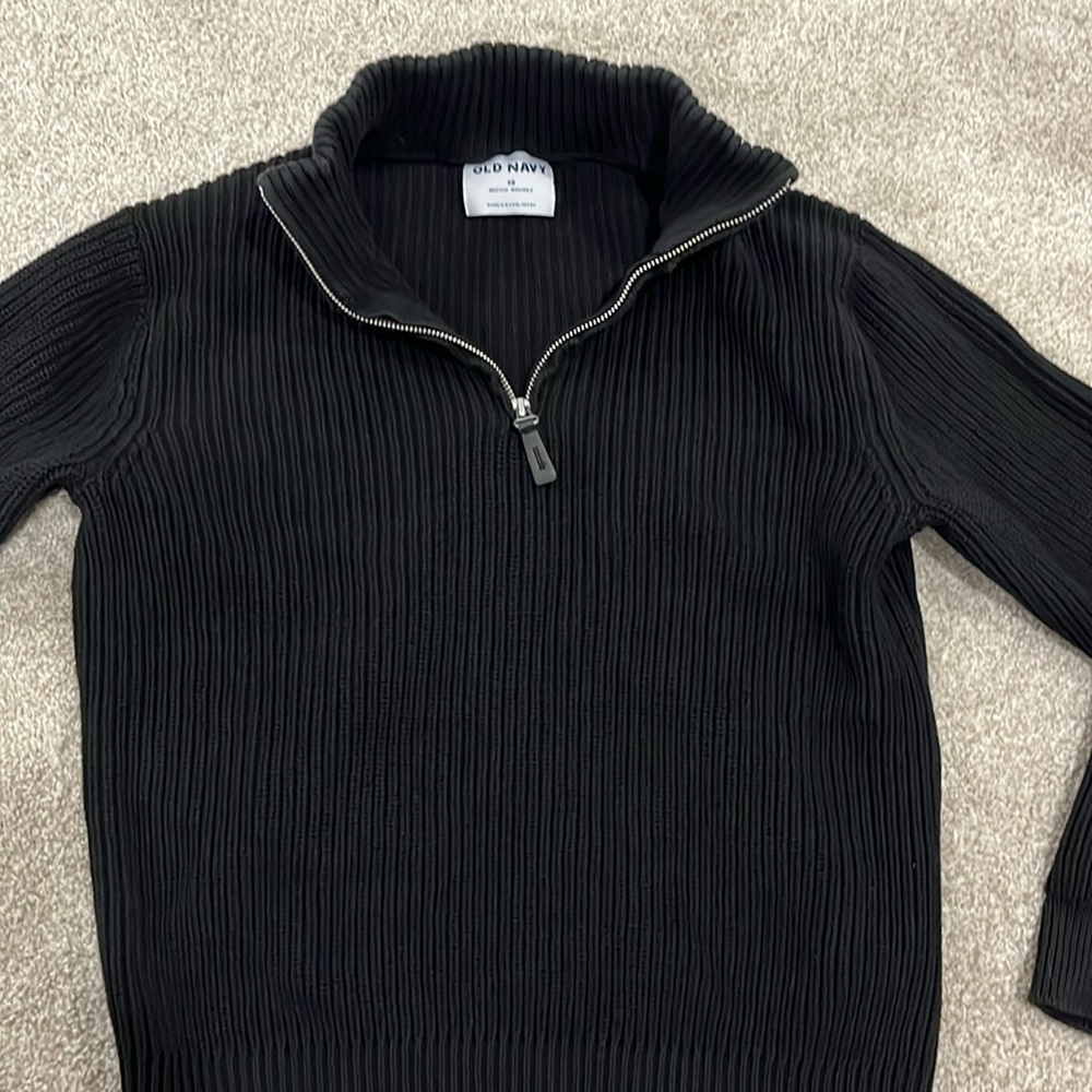 Mens XS 1/4 zip sweater